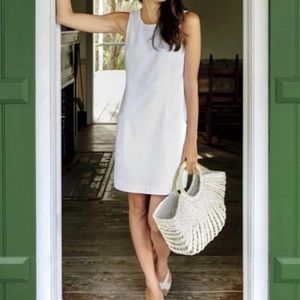 Southern Tide Seersucker Shift dress with pockets